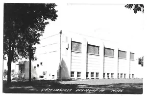 Belmond, IA Iowa antigua postal RPPC, gimnasio por L.L. Cocinero - Imagen 1 de 2