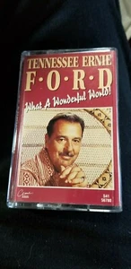Tennessee Ernie Ford What a Wonderful World Music Cassette - Imagen 1 de 1