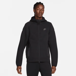 Nike Sportswear Tech Fleece Hoodie Full Zip Windrunner Black Medium Mens (M) NEW - Picture 1 of 8