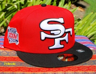 Sombrero ajustado New Era 59FIFTY colección elementos logotipo San Francisco 49ers NFL Foto 1 de 4