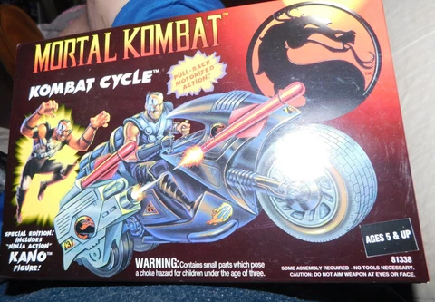 Mortal Kombat Kombat Cycle with Kano action figure Cover