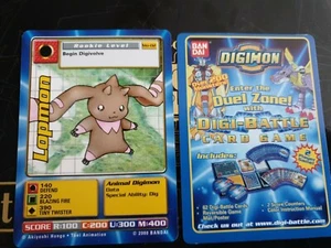 Digimon The Movie Promo 2000- card - LOPMON nrmint condition pack fresh - Picture 1 of 1