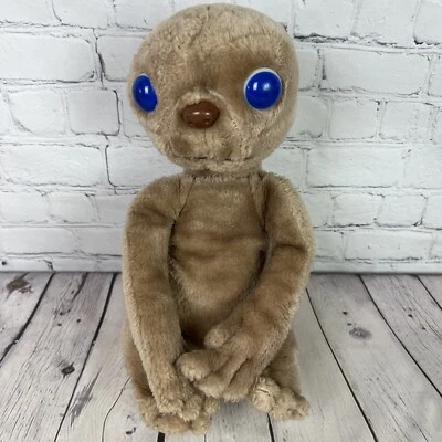 Vintage 1982 SHOWTIME Kamar 12" E.T. Boneca de pelúcia extraterrestre animal - Imagem 1 de 4