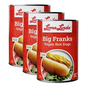 Loma Linda Big Franks (15 oz.) (3 Pack) Vegan - Picture 1 of 3