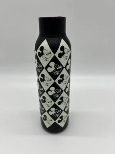 Disney 21 oz. Trinkflasche - Mickey Mouse schwarz-weiß Gittermuster - Bild 1 von 9