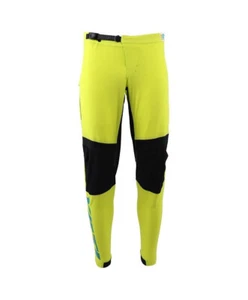 Pantalones de paseo Yeti Cycles Renegade elásticos ligeros bicicleta de montaña HI VIZ XL - Imagen 1 de 2