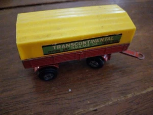 Vintage Matchbox Lesney Superfast Mercedes Trailer Haulage Diecast - Picture 1 of 5