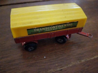 Vintage Matchbox Lesney Superfast Mercedes Trailer Haulage Diecast - Image 1 of 4