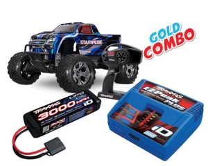 Traxxas Stampede HD BL-2S blau Gold Combo TRX36354-4-BLUE-GOLD-COMBO - Bild 1 von 4