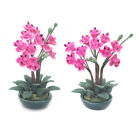 12 Artificial Mini Potted Plants for Home Decor