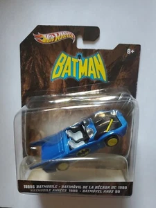Batman Hot Wheels 2012 1:50 años 80 Batman azul pliegue - Imagen 1 de 4