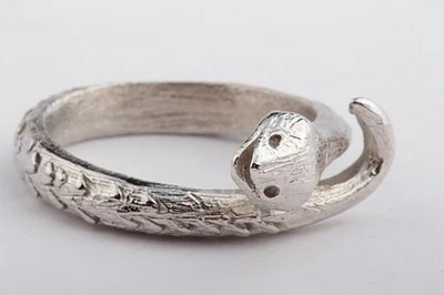 Ring 835 Silber Schlangenmotiv Gr. 50 Neu! . - Bild 1 von 4