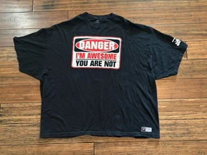 WWE Shirt Herren 5XL schwarz The Miz Wrestling Danger Im Awesome Grafik Baumwolle - Bild 1 von 5