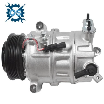 Compresor de aire acondicionado con embrague para Chevrolet Malibu 2016-2022 L4 1,5 L sedán 84364335 Foto 1 de 4