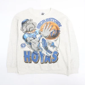 Sudadera de Baloncesto Georgetown Hoyas De Colección Talla 2XL Estampado Completo Años 90 NCAA - Imagen 1 de 7
