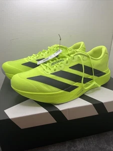 Adidas Adizero Evo Sl M Size 12 New With Box Lucid Lemon/black - Picture 1 of 14