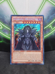 Yugioh Guardian Dreadscythe DRLG-EN010 Secret Rare 1st Edition NM - Picture 1 of 2