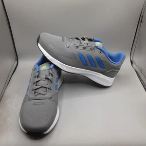 Adidas Kid's Run Falcon 2.0 Running Shoes Unisex Big Kid 3 Grey GZ7421 - Picture 1 of 12