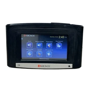 UKG Kronos InTouch 9100 H4 Standard – Touch ID Plus + Power Adapter  - Picture 1 of 4