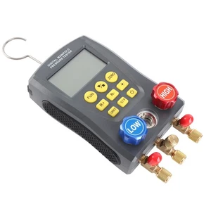 Manifold Gauge Digital Refrigeration Gauges Tester Pressure Temperature Tester - Picture 1 of 11