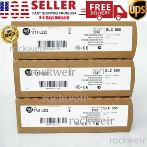 Factory Sealed AB 1747-L532 SER E SLC 500 5/03 CPU Processor Unit US Free Tax - Bild 1 von 4