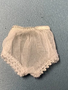 Vintage 90er Jahre Barbie Puppe Mattel? Klon? transparentes weißes Höschen - Bild 1 von 4