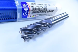 NEW 1/2" GARR VRX  6 FLUTE .030" RADIUS 60124 SOLID CARBIDE CUTTING END MILL - Picture 1 of 5