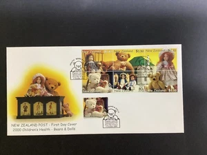 NEW ZEALAND FDC-2000 CHILDRENS HEALTH SG 2360a+2367 - Picture 1 of 1