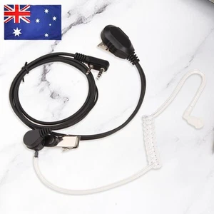 PTT Mic Acoustic Tube Headset Multifunctional Privacy for Baofeng Kenwood Radio - Zdjęcie 1 z 5