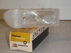 1964-67 GTO/CATALINA/BONNEVILLE NOS PARKING LAMP LENS PART # 5959378 - Bild 1 von 10