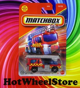 Tarjeta de camión Matchbox Red Blaze Blaster III Ladder 2025 #13 MB6-071125 - Imagen 1 de 7