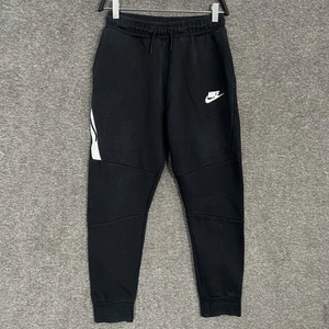 Nike Pants Youth XL Black Tech Fleece Joggers Swoosh Modern Athletic 804818-017 - Picture 1 of 10