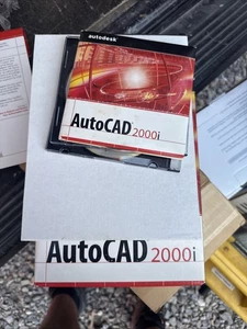 AutoCAD 2000i Software CD & User’s Guide Manual Autodesk CAD Design Vintage - Picture 1 of 4