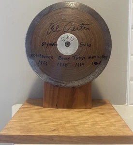 Al Oerter **signiert** Diskus 4 mal Olympiasieger Goldmedaillengewinner - Bild 1 von 9