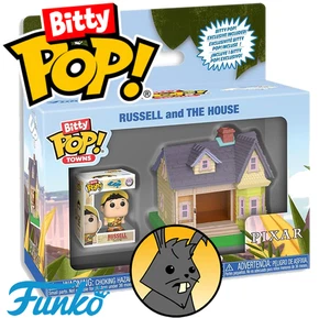 Russel and The House - Bitty Pop! Towns - Funko Pixar UP Disney - Imagen 1 de 6