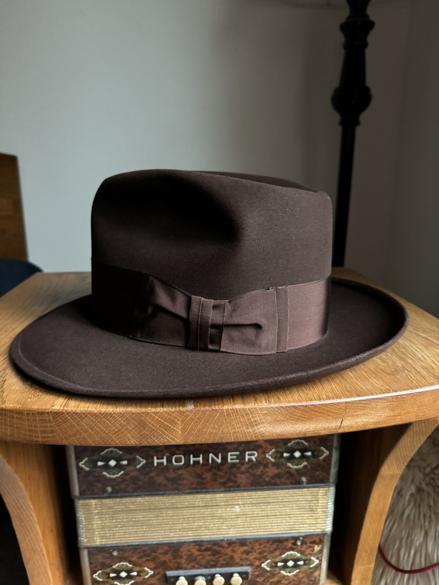 帽子 50s VINTAGE Mallory Twenty 7 1/4 58cm Mallory Hat Indiana Men's Vintage Hats for sale | eBay