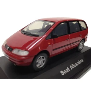#39 Seat Alhambra red colour 1:43 blister 1:43 IXO Fischer modelcar diecast - Picture 1 of 3