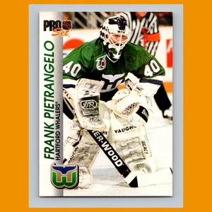Frank Pietrangelo #64 1992-93 Pro Set Hartford Whalers Tarjeta de Hockey NHL - Imagen 1 de 3