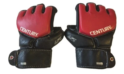 Century Brave MMA Ready Training Gloves, Black/Red S/M - Image 1 of 4
