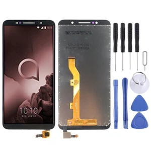 Pantalla LCD OEM para Alcatel 1C 5009D con digitalizador montaje completo (negro) - Imagen 1 de 4