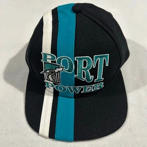 Port Power AFL 1990s Retro Adjustable Snapback Cap Port Adelaide - Bild 1 von 5