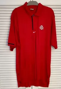 Vintage Nike Team OSU Ohio State Buckeyes NCAA Polo Shirt XXL - Picture 1 of 10