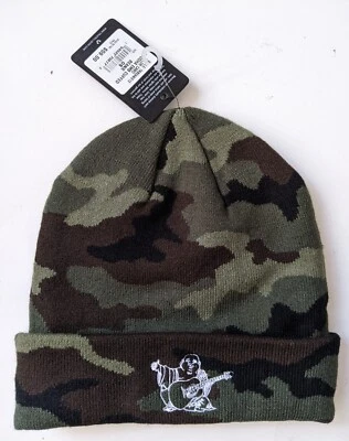 Gorro True Religion Camuflado Buda Puños Para Hombre Talla Única TRBEANIE12 Verde Marrón Azul Foto 1 de 4