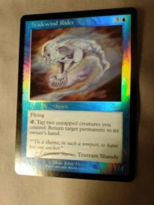 MtG FOIL DCI Promo Tradewind Rider NM Near Mint, Tempest Art - Image 1 of 2
