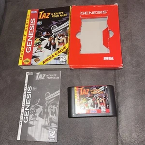 Taz in Escape From Mars (Sega Genesis Games Complete ! - Picture 1 of 9