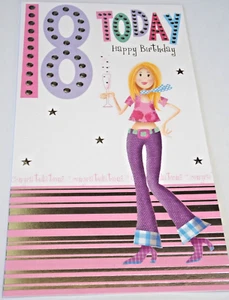 18th Birthday Card. Wishing Well Cards. - Picture 1 of 3