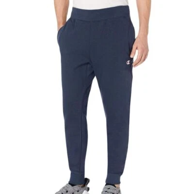 🚨 Pantalones de chándal Champion Y064146 tejido inverso para hombre azul marino polar talla XL Foto 1 de 4