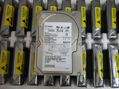 Seagate ST3146807LW 146G 10K SCSI 68-pin hard drive DELL 0M3637 - Image 1 of 2