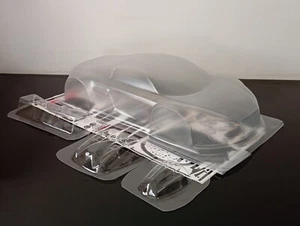 RC Body Sheel 1/8 Audi R8 GTR for Inferno GT2 360mm Wheelbase Clear - Picture 1 of 11