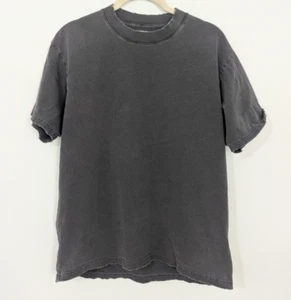 Strawberry Los Angeles Distressed T-Shirt Mineral Washed Crewneck Grau Small S - Bild 1 von 8
